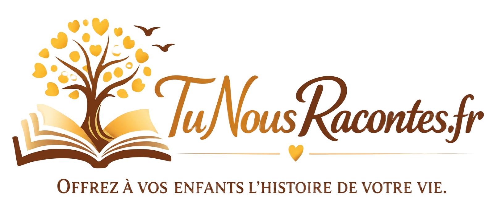 TuNousRacontes.fr — Offrez à vos enfants l'histoire de votre vie